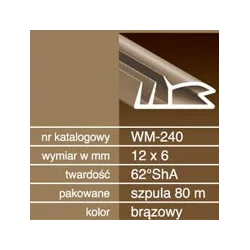 Uszczelka do drzwi drewnianych USZ155.5