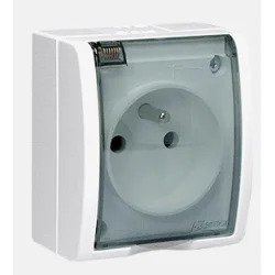 Gniazdko elektryczne hermetyczne z klapką XTIMAQGZ1/11A