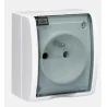 Gniazdko elektryczne hermetyczne z klapką XTIMAQGZ1/11A