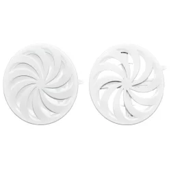 Kratka wentylacyjna regulowana 80-150 zamykana biała ROXKRA02-325