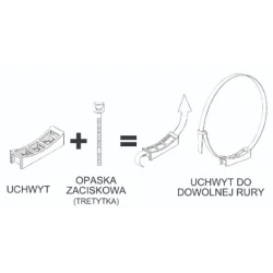 Uchwyt do rur fi75-150 ROXUCH02-516