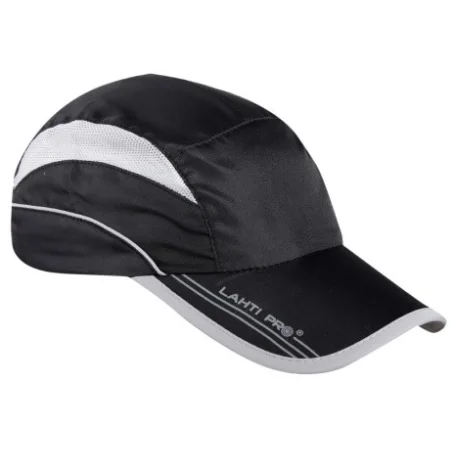 Czapka z daszkiem sportowa czarna XL101060S