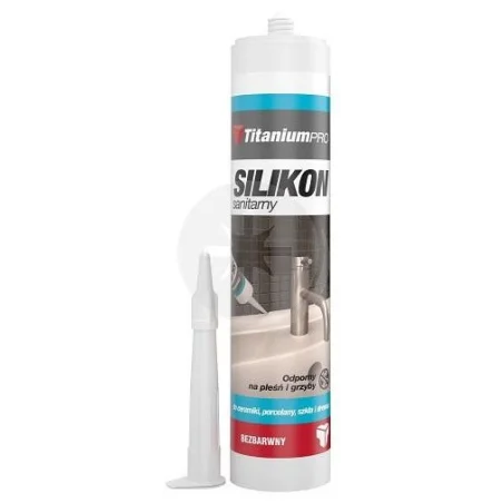 Silikon sanitarny biały 300ml WSILSAN-02
