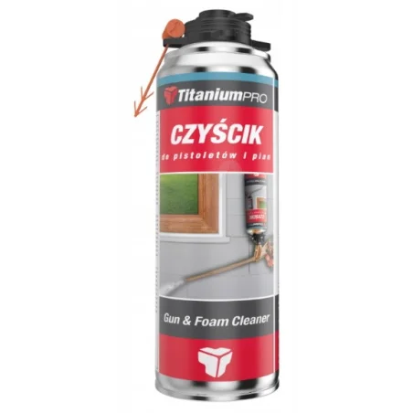 Czyścik piany montażowej ze smarowaniem WCZYSCIK-SMAR