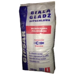 Gładź szpachlowa wzmocniona polimerami 20 kg BAWGIP10.5