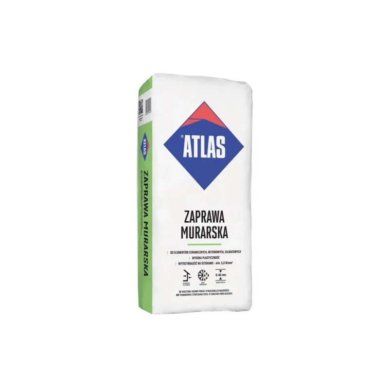 Zaprawa murarska ATLAS 25kg BAWMUR10.1