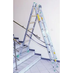 Drabina aluminiowa 3-elementowa 3x13 DRA4213
