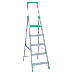Drabina aluminiowa wolnostojąca 4+1 DRA1204