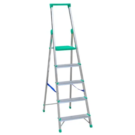 Drabina aluminiowa wolnostojąca 4+1 DRA1204