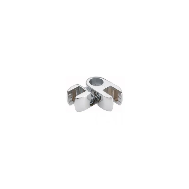 Złącze podwójne kątowe - Ø 25 chrom SZ553CHM