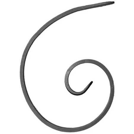 Element skrętny z płask. 12x6mm 130x180mm ART10014