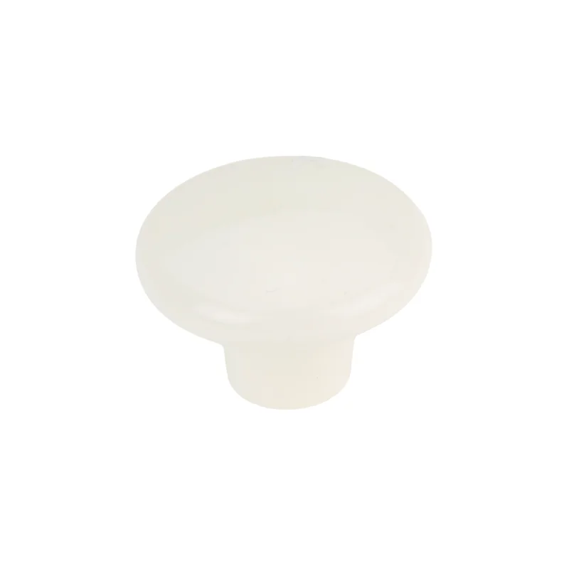 Gałka meblowa plastikowa biała 189GAL13