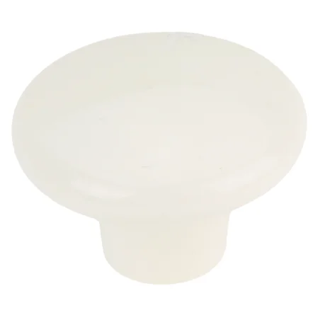 Gałka meblowa plastikowa biała 189GAL13