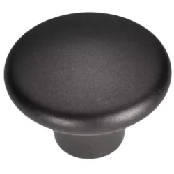 Gałka meblowa plastikowa grafit 189GAL19