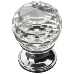 Gałka meblowa kryształ KULA MAŁA fi25 189GAL3