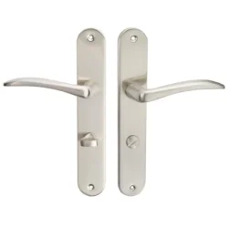 KLAMKA MILA 72WC NIK/SAT