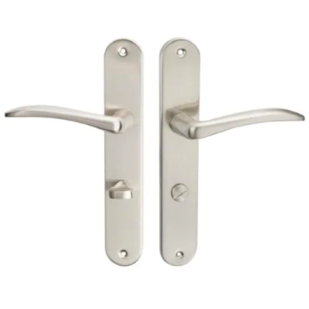 KLAMKA MILA 72WC NIK/SAT