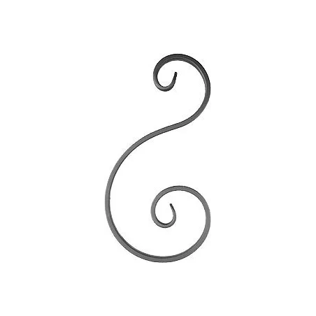 Element skrętny z płask. 12x6mm 115x230mm ART10022