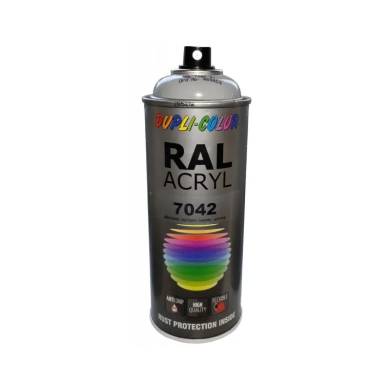 Lakier Acryl RAL 7042 połysk 400ml MOT7042