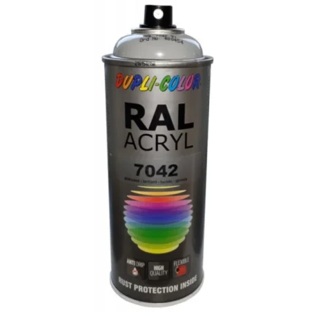 Lakier Acryl RAL 7042 połysk 400ml MOT7042
