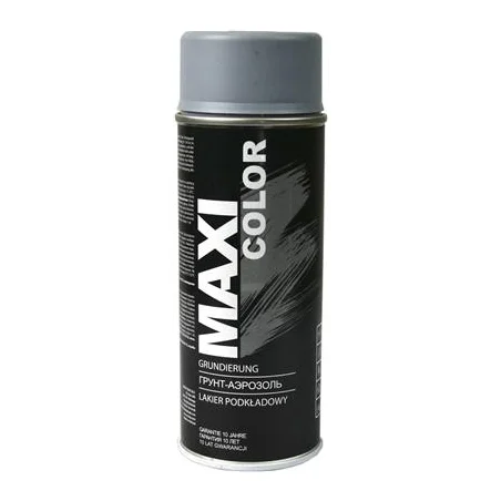 Lakier podkładowy MAXI COLOR spray 400ml szary MOTMX0001