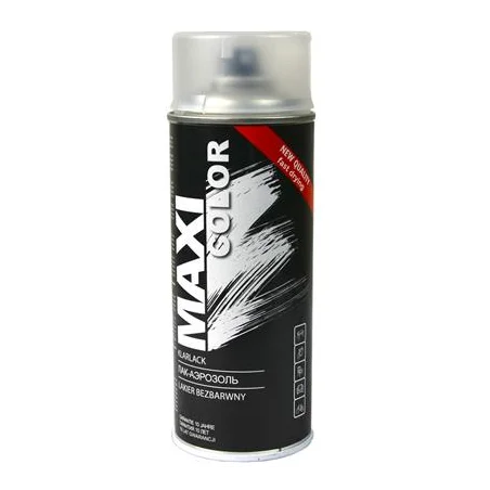 Lakier bezbarwny MAXI COLOR spray 400ml połysk MOTMX0005