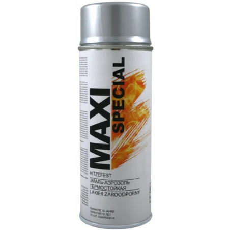 Żaroodporna emalia MAXI SPECIAL w aerozolu 400ml srebrna MOTMX0007