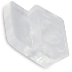 Zacisk do szyby, lustra meblowego biały AMZAC10.2