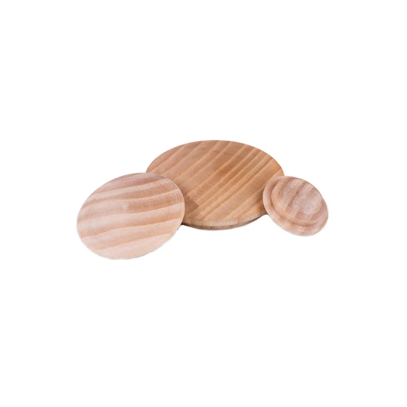 Zaślepka drewniana meblowa fi 25mm GLOZAS04
