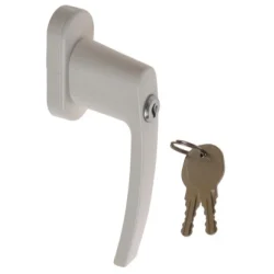 KLAMECZKA OKIEN.BIAŁA Z KLUCZY