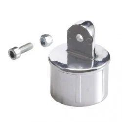 Połowa złącza zawiasowego Ø 50 chrom SZAC972BCHR