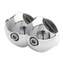 Złącze potrójne równoległe - Ø 16 chrom SZ16.304