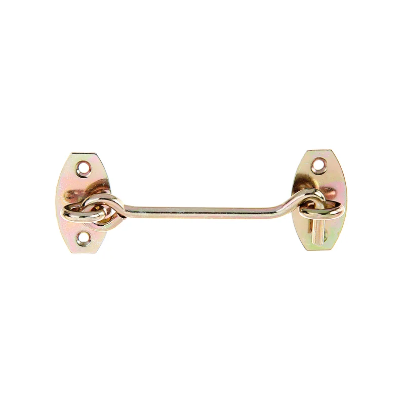 Hak okienny 100mm ocynk żółty AL903848