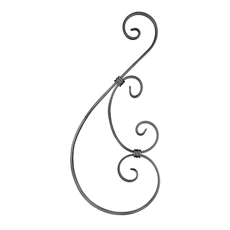 Element skrętny S z płask. 12x6mm 225x500mm ART10156