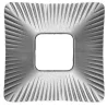 Rozeta maskująca 95x95mm z otworem 30x30mm  ART63360