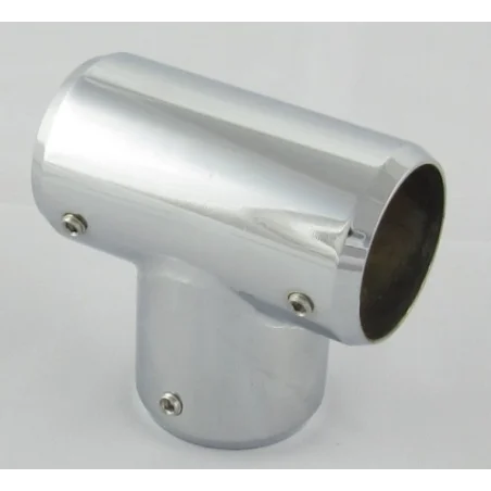 Łącznik trzykierunkowy - Ø 32 chrom SZAC934ACHR