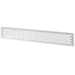 Kratka wentylacyjna 80X480 biała AWMR2B