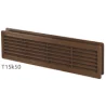 Kratka wentylacyjna do drzwi wewnętrznych 460x135mm brązowa AWT15K50