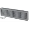 Kratka wentylacyjna do drzwi wewnętrznych 460x135mm szara AWT15SZ