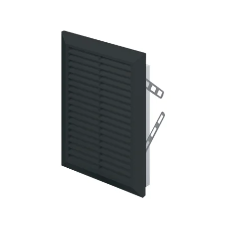Kratka wentylacyjna 165x235mm czarna AWT26CZ