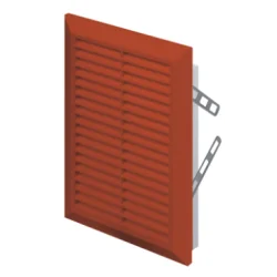 Kratka wentylacyjna 170x170mm ceglana AWT40CG