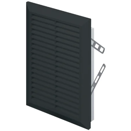 Kratka wentylacyjna 170x170mm grafitowa AWT40GR