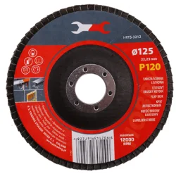 Tarcza ścierna listkowa fi 125mm „120” XS22212