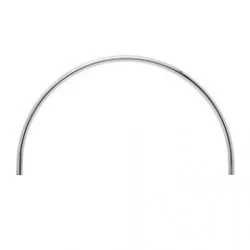 Półkole - Ø 25 chrom SZ515B