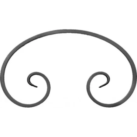 Element skrętny z płask. 12x6mm 220x126mm ART10038