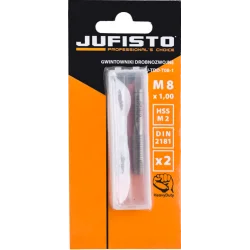 Gwintownik drobnozwojny JUFISTO M8x1,0 XJU-TDD-T08-1