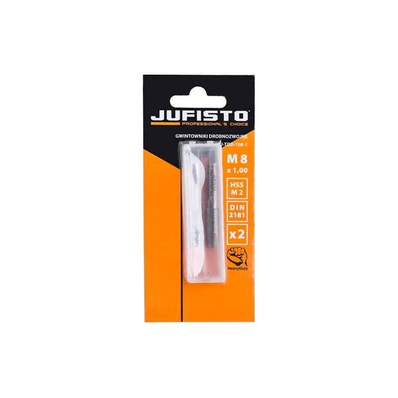 Gwintownik drobnozwojny JUFISTO M8x1,0 XJU-TDD-T08-1