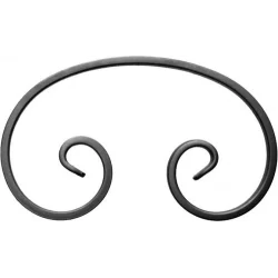 Element skrętny z płask. 12x6mm 190x113mm ART10039