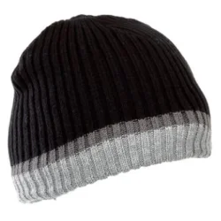 CZAPKA AKRYL.Z OCIEPL.CZA-SZAR