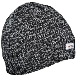 Czapka akrylowa z ociepliną czarna XL102110S